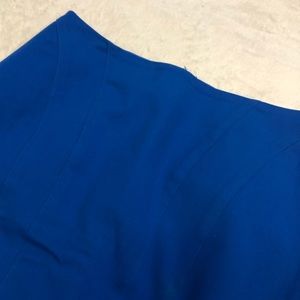 Blue Pencil Skirt